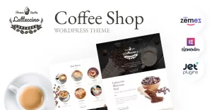 Latteccino - Coffee Shop WordPress Theme - TemplateMonster