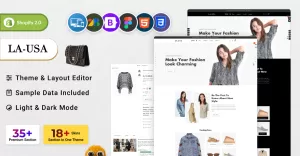 LAUSA - Fashion and Jewellery Store  Minimal & Clean Shopify Theme  Shopify OS 2.0 Theme