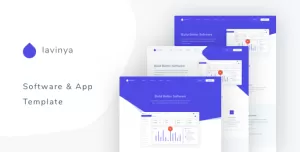 Lavinya - Software and App Template