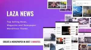 LazaNews - Newspaper and Magazine WordPress Theme - Themes ...