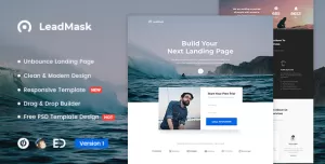 LeadMask - Services Unbounce Landing Page Template