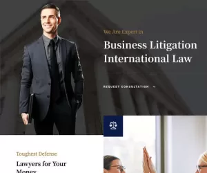 Legale - Lawyer & Law Firm Template Kit