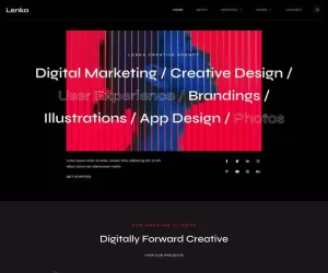 Lenka - Creative Digital Agency Elementor Template Kit