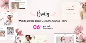 Leo Bridey – Wedding Dress, Bridal Gown PrestaShop Theme