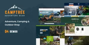 Leo Camptree - Camping & Outdoor Adventure Gear Prestashop Theme