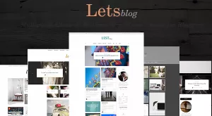 Lets Blog - Clean WordPress Theme for Bloggers - Themes ...