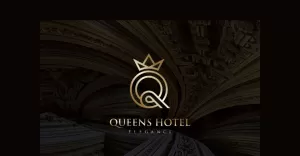 Letter Q Crown King Queen Elegant Luxury Logo