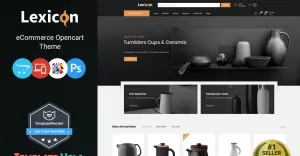 Lexicon - Kitchen Accessories Store OpenCart Template