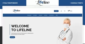 Lifeline - Medical Store Opencart Theme - TemplateMonster