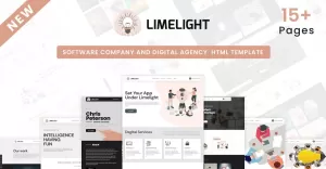 Limelight – Software Company & Digital Agency HTML Template