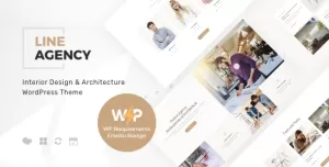Line Agency  Interior Design & Architecture WordPress Theme
