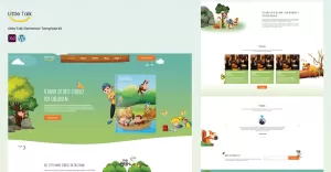 Little-talk - Children Stories  Services  Elementor Template Kit