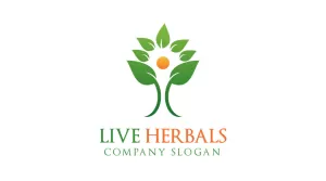 Live - Herbals Logo - Logos & Graphics