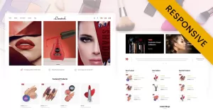 LiveStock Cosmetic Store Shopify Theme - TemplateMonster