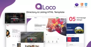 Loco - Directory Listing HTML Template - TemplateMonster