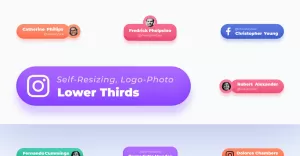 Logo Photo - Lower Thirds - After Effects Template