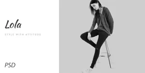 Lola - Minimal eCommerce Fashion PSD Template