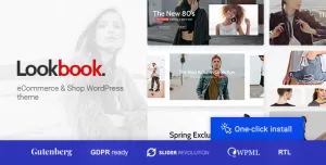 Lookbook - Fashion Store & Clothing Woocommerce Theme