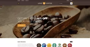 Love Coffee - Coffee House OpenCart Template