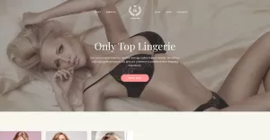 LS - Fashion Lingerie Shop Responsive Multipage Website Template