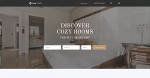 Lux Hotel - Hotel Multipage HTML5 Website Template