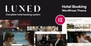 Luxed - Hotel Booking WordPress Theme
