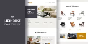 LuxHouse – eCommerce Email Template