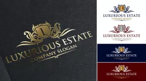 Luxurious - Estate Logo - Logos & Graphics
