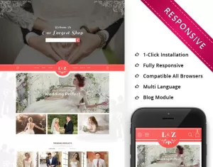 L&Z Wedding Store - Responsive OpenCart Template
