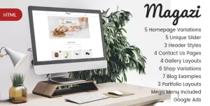 Magazi - Multipurpose e-Commerce HTML Template