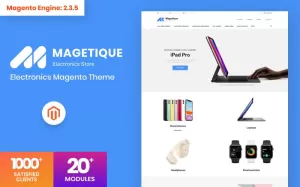 Magetique - Electronics Store Magento Theme - TemplateMonster