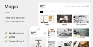 Magic - A Creative Portfolio & Ecommerce WordPress Theme