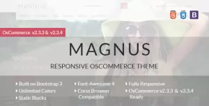 Magnus - Responsive osCommerce Theme
