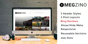 Magzino - Review, Blog and Magazine WordPress Theme