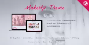 MakeUp - Beauty WordPress Theme