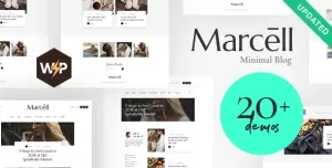 Marcell  20+ Layouts Multi-Concept Personal Blog & Magazine WordPress Theme