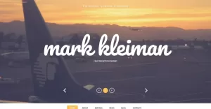 Mark Kheiman - Movie Responsive Modern HTML Website Template