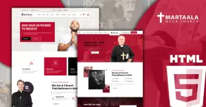 Martalaa Church and Non Profit HTML5 Website Template