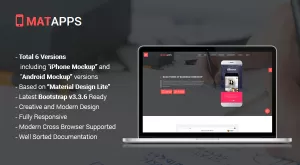 MatApps - Multipurpose App Landing Page