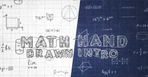 Math Hand Draw Intro Logo