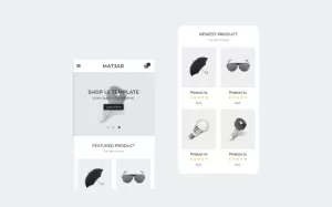 Matjar - Minimalist UI eCommerce Mobile Template