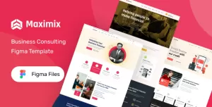 Maximix - Business Consulting Figma Template