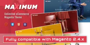 Maximum - Multipurpose Responsive Magento 2 Suitcase Store Theme
