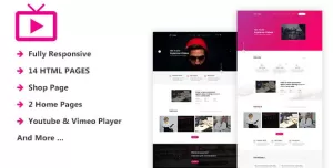 MaxVid - Video Agency HTML5 Template