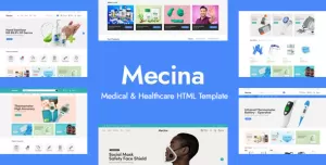 Mecina - Medical Store Website Template