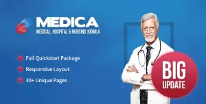 Medica - Clean, Responsive, Medical Joomla Theme