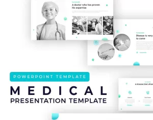 Medical Creative Presentation PowerPoint template