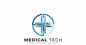 Medical Tech Logo Template