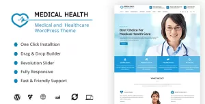 MedicalHealth - Doctor & Healthcare Clinic WordPress Theme