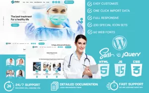 Medice - Medical & Doctor WordPress Theme